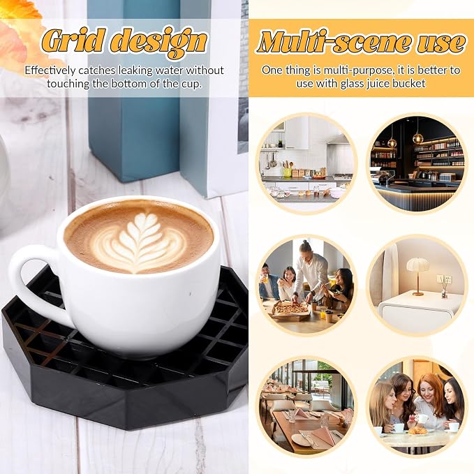 3 Pcs Coffee Drip Tray, Coffee Countertop Tray, Countertop Spill Protector - Image 7