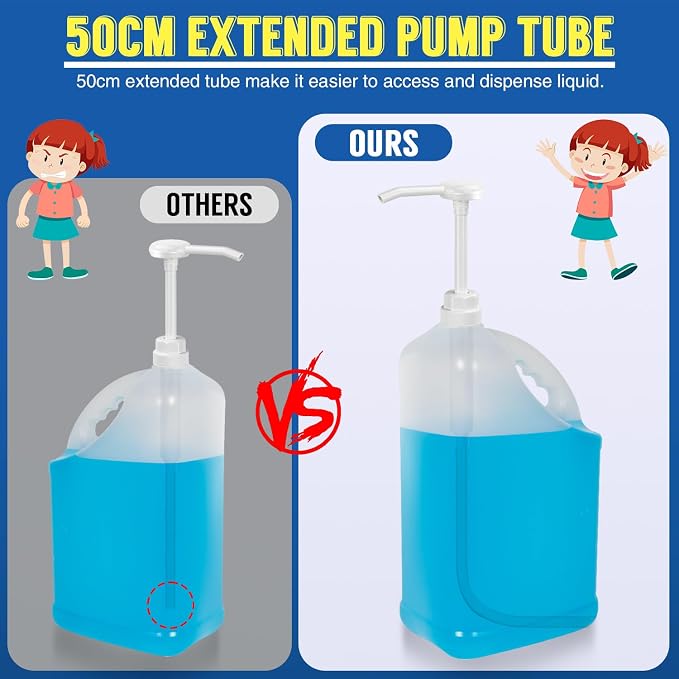 3 Pack 1 oz Pump for Large Gallon Bucket, 5 Gallon Pump Dispenser 38-400 - Image 6