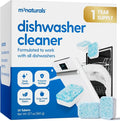 Dishwasher Cleaner & Deodorizer Tablets, Fights Grime, Residue & Odor, Heavy by M3Naturals