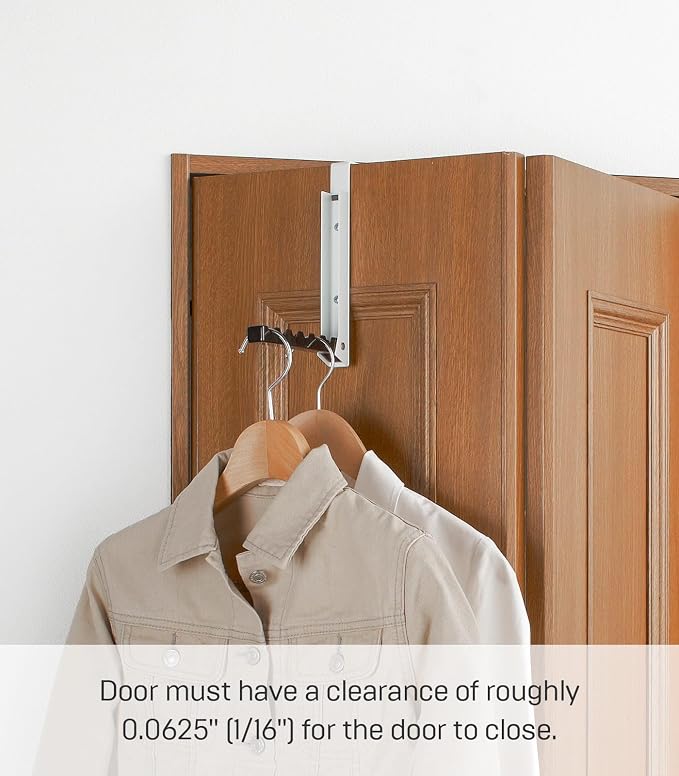 YAMAZAKI Home Smart Over The Door Hooks - Image 3