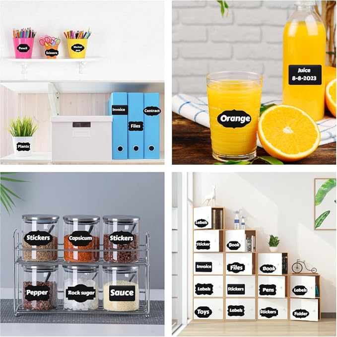 Chalkboard Label 300 Pcs Waterproof Reusable Labels - Image 6