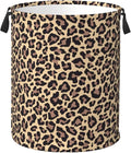 Leopard Print Animal Cheetah Laundry Hamper Bag by Unknown