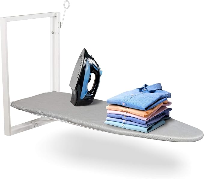 Ivation Wall-Mounted Ironing Board | Foldable 36.2” x 12.2” Ironing Station by Ivation