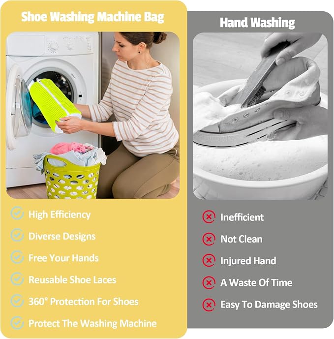 Shoe Washing Machine Bag:Shoe Washing Bag - Image 5