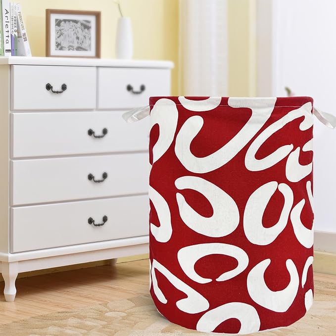 Merdes 19.7’’ Waterproof Foldable Laundry Hamper, Dirty Clothes Laundry Basket - Image 4