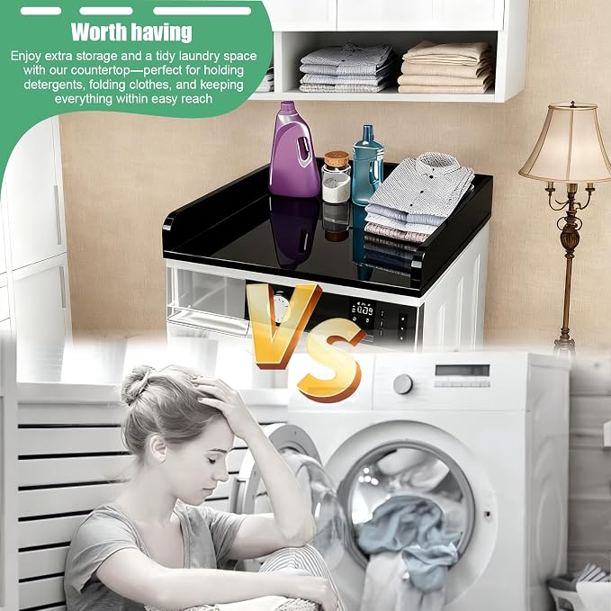 Laundry countertop Single Acrylic Single Laundry Countertop, 27.5″ W*27.5″ - Image 2