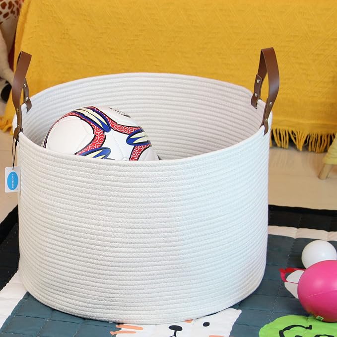 Casaphoria XXXLarge Cotton Rope Basket - Image 7