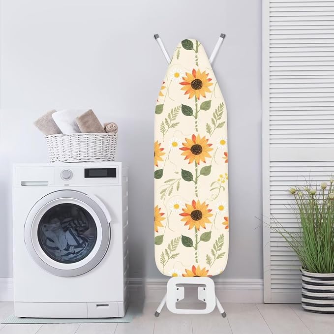 Sunflower Ironing Board Covers Stretchy Iron Board Cover and Pad Replacement - Image 3