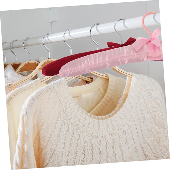 6pcs Padded Hangers Non- Satin Clothes Hangers - Image 2