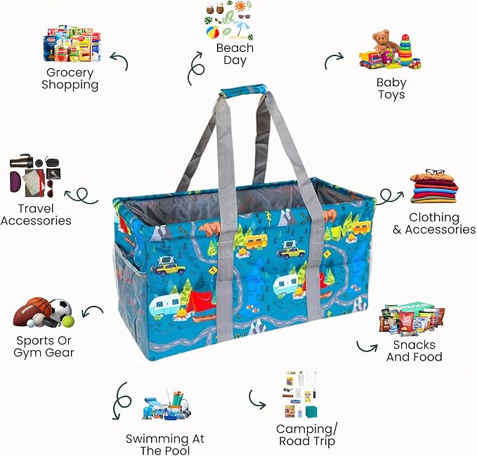 Extra Large Utility Tote Bag - Image 2
