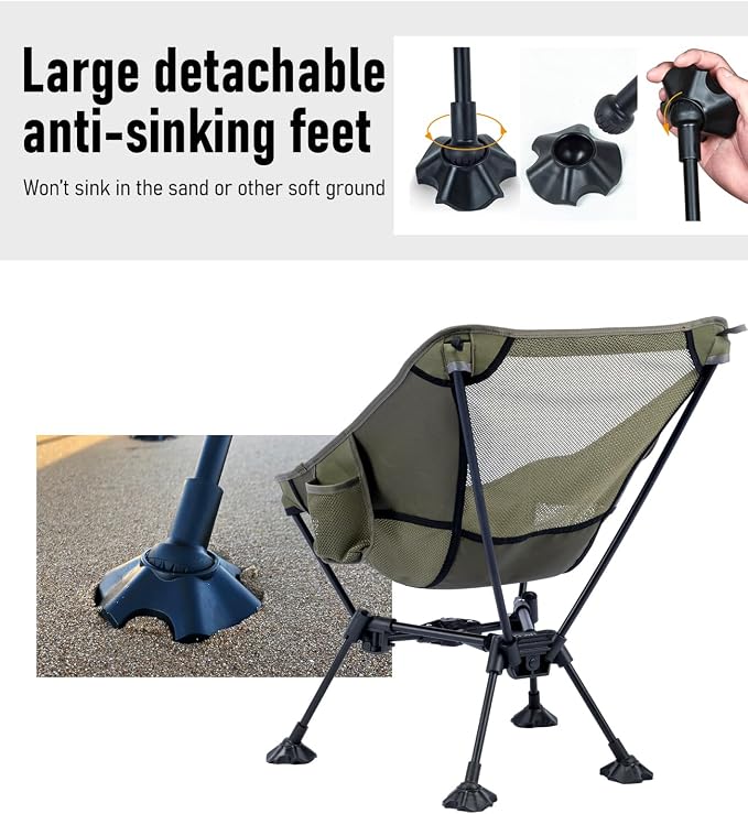 iClimb 2 Anti-Sinking Chair and 1 Extendable Table - Image 4