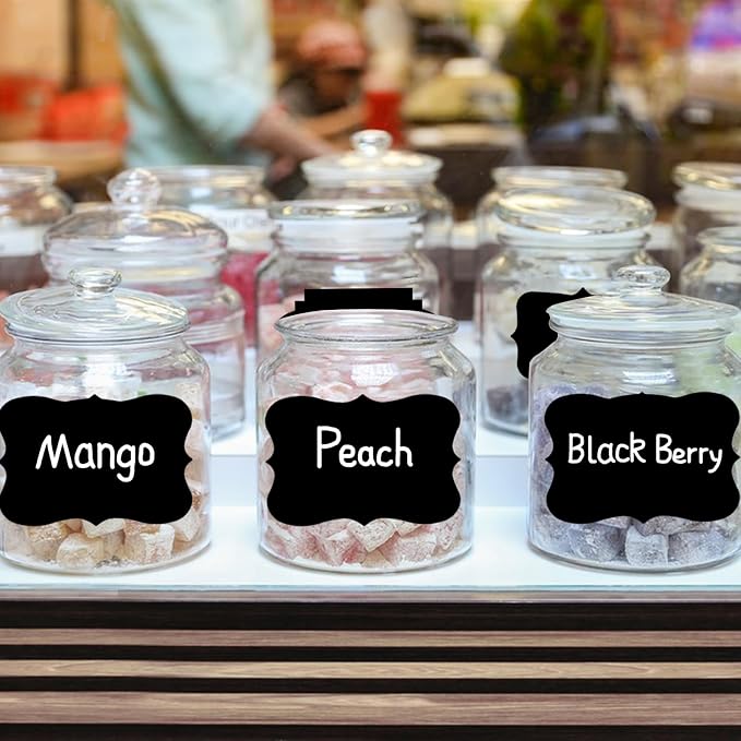 200 Pcs Chalkboard Labels, 2.83x1.95 IN Reusable Labels - Image 4