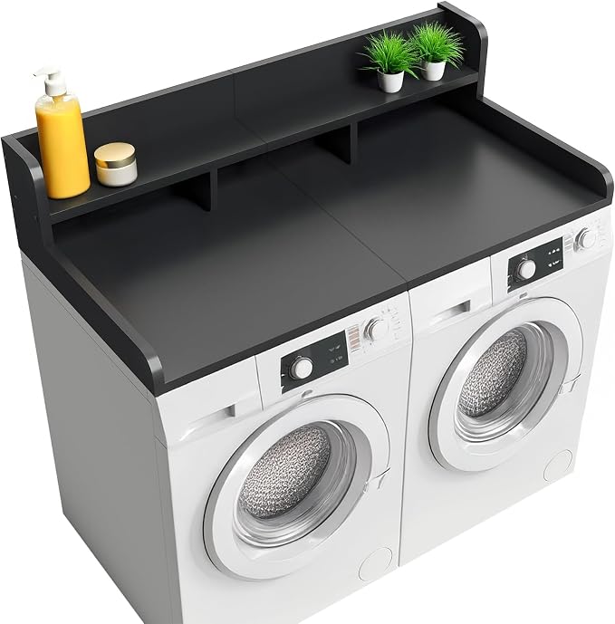 Washer Dryer Countertop, Laundry Wood Shelf Topper - Image 7