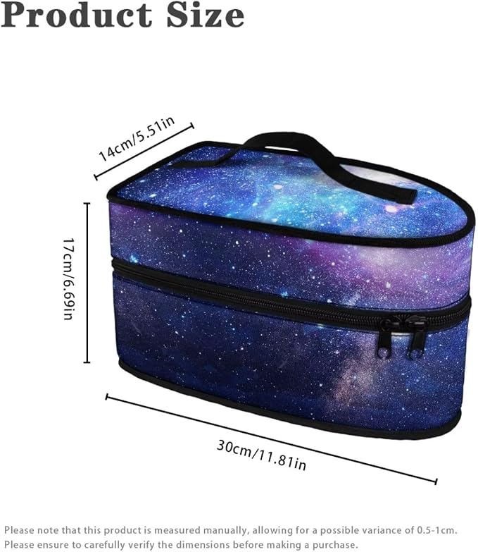 Starlight Print Steam Iron Storage Case Fits Traveling Outing Decorative - Image 6