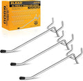 ELEAD 55-Piece 4 Inch Pegboard Hooks, Heavy Duty Peg Board Organizer Accessories by ELEAD