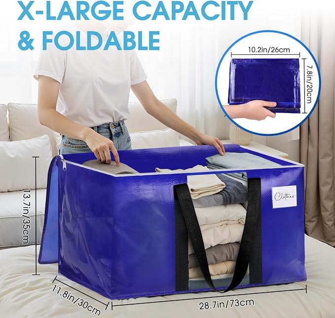 BlissTotes 10 Pack Moving Bags - Image 2