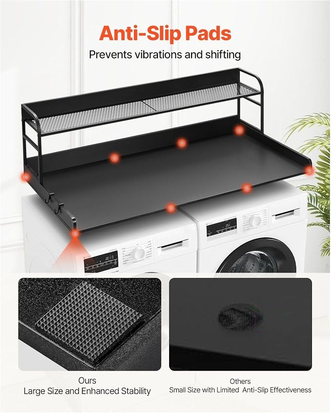 Washer Dryer Countertop with Shelf - Image 5