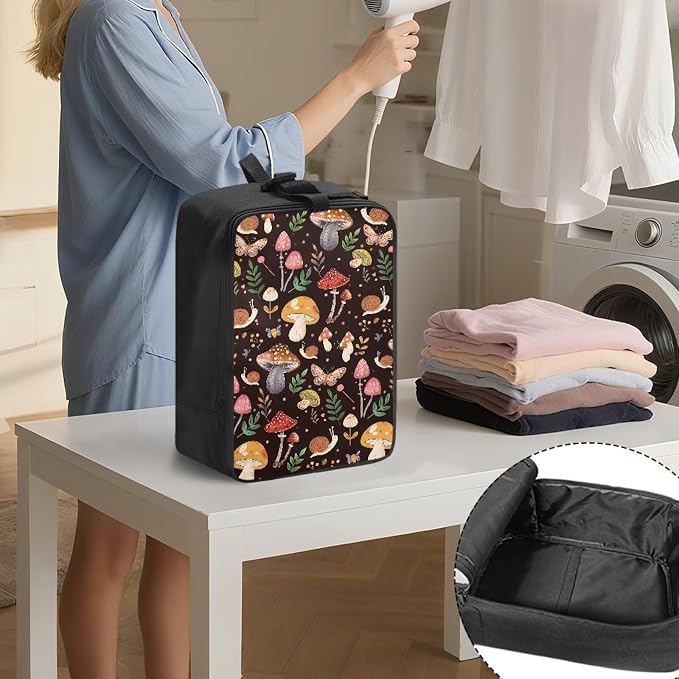 Mushroom Butterfly Portable Steamer Storage Bag - Image 3