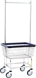 R&B Wire® 100E58 Heavy Duty Wire Laundry Cart by RBWire%C2%AE