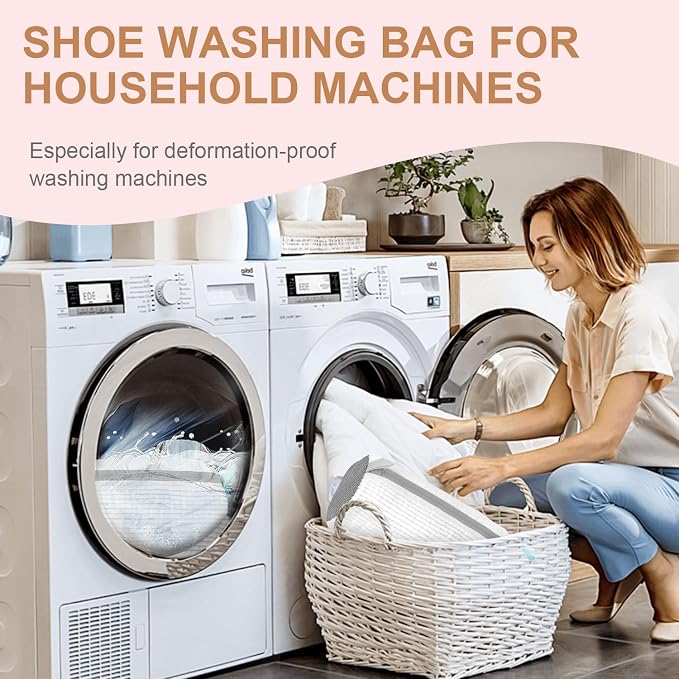 Shoe Washing Machine Bag, Shoe Laundry Bag - Image 4