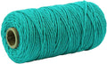 109 Yards 3mm Macrame Cotton Cord 4 Strand Twisted Twine Strings Rope by Zhiheng
