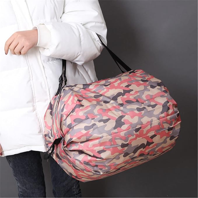 Portable Foldable Shopping Bag Large Capacity Multipurpose Storage Bag Sports - Image 2