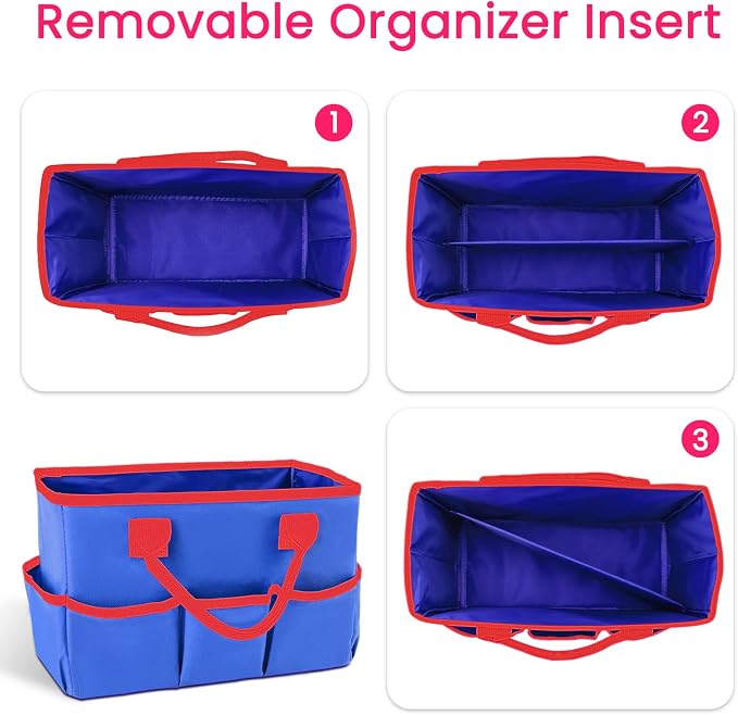 Godery Desktop Tote and Organizer, Teacher Helper Bag - Image 6