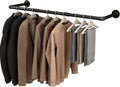 Industrial Pipe Clothing Rack, 41 Inch, Clothes Racks by MERJULAN
