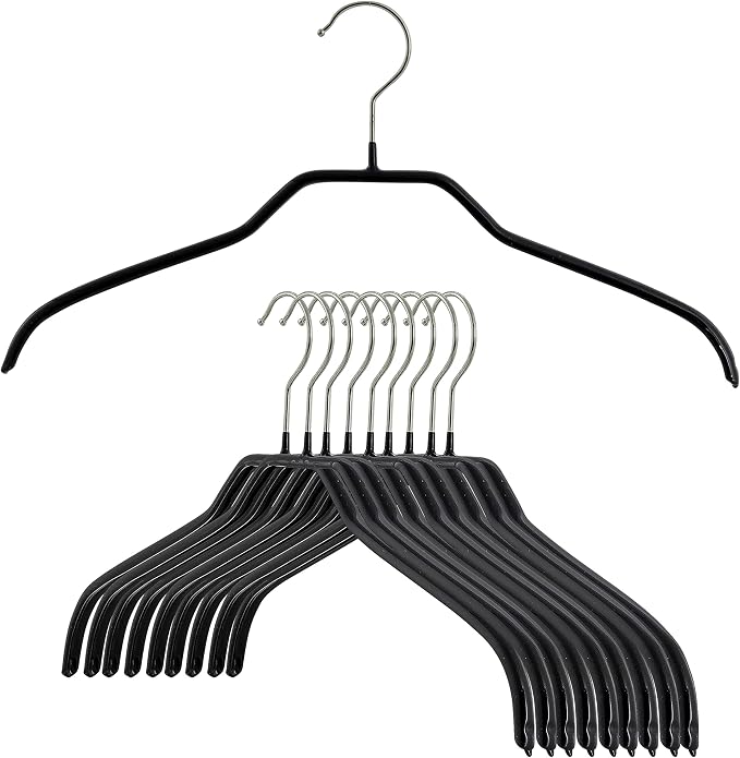 Mawa by Reston Lloyd Non Slip Space Saving Wide Width Clothing Hanger, Style by Mawa