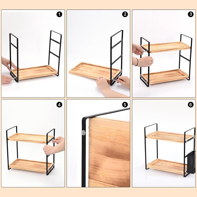 LEMIKKLE Bathroom Counter Organizer - Image 7