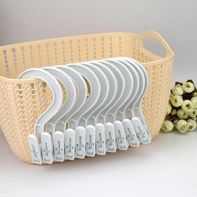 Laundry Hooks Boot Hangers Plastic Clothes Pins Hanger Clips - Image 7