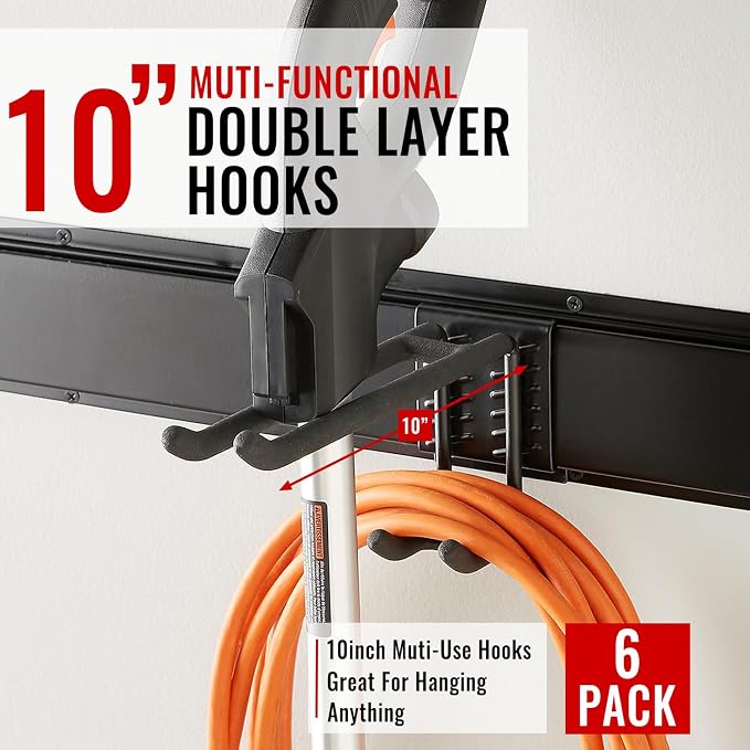 Garage Tool Organizer Wall Mount - Image 2