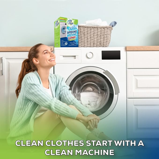 True Fresh Washing Machine Cleaner Descaler 15 Pack Tablets, Deep Cleaning - Image 5