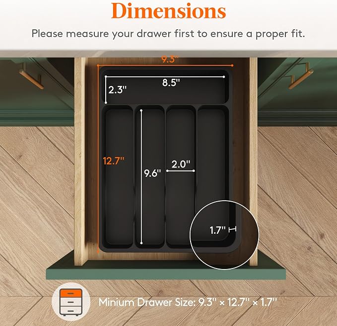 Lifewit Silverware Organizer - Image 4