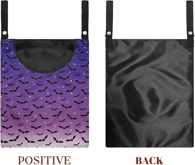 Halloween Bats Clothespin Bag - Image 7