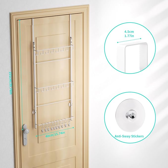 HapiRm Over Door Hat Rack - Image 8