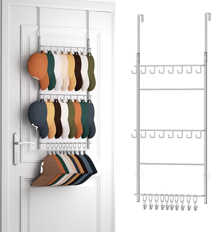 HapiRm Over Door Hat Rack by HapiRm