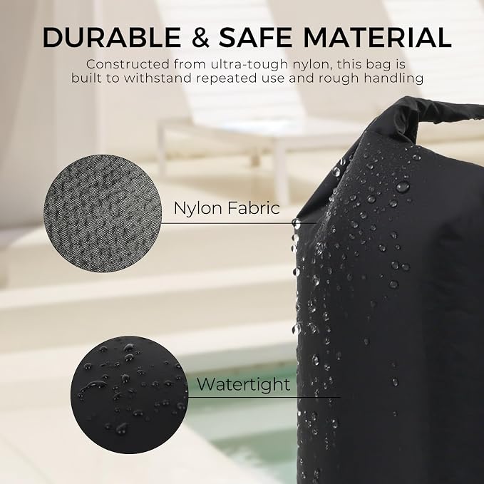Travel Compression Laundry Bag, Pump-Free Vacuum Space Saver Bag - Image 7