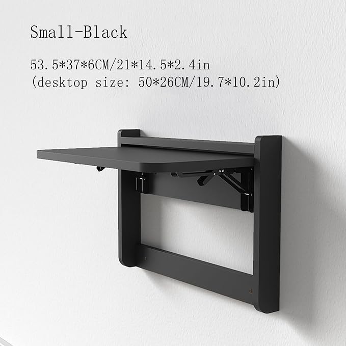 Fold Down Laundry Table, Home bar Foldable Floating nightstands，Floating - Image 3
