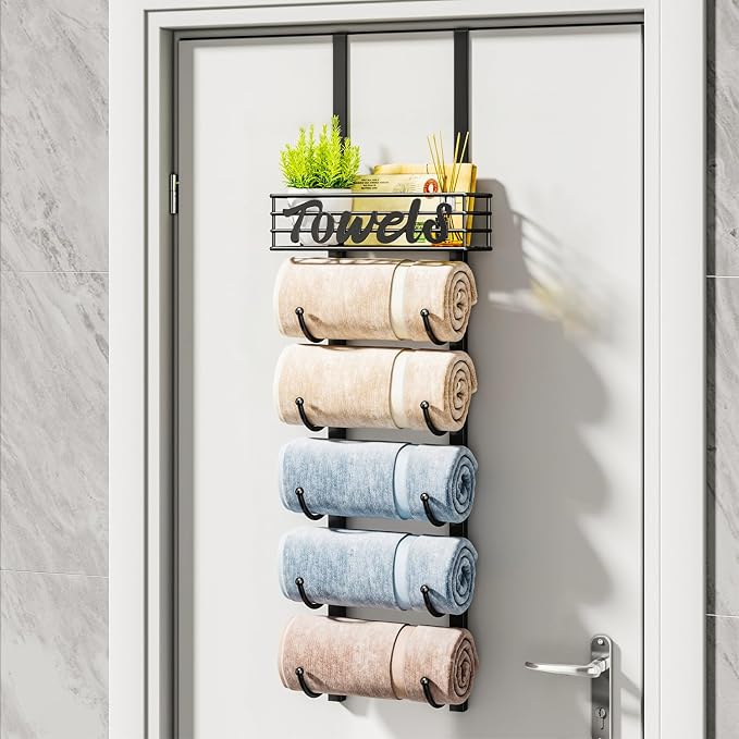 HapiRm Towel Racks for Bathroom Storage - Image 8