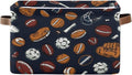 Nander Sports Balls and Gloves Storage Basket 1PCS, Foldable Storage Bin by Unknown