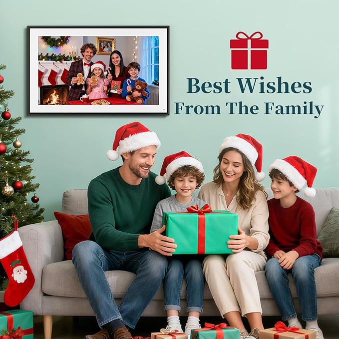 21.5 Inch Digital Calendar Wall Touchscreen, Smart Chore Chart+Monthly and - Image 2