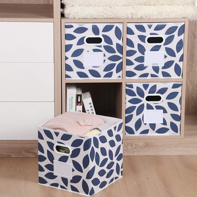 MAX Houser Fabric Storage Bins Cubes Baskets Containers - Image 9