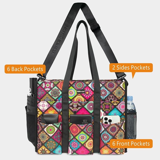 TOPDesign Utility Water Resistant Tote Bag - Image 4