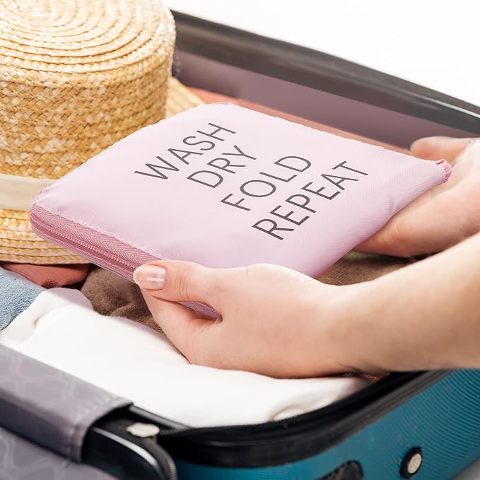 2 Pcs Travel Laundry Bag Washable Dirty Clothes Bag - Image 3