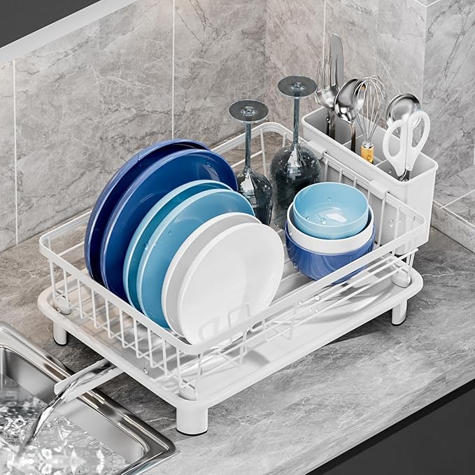 Dish Drying Rack, Space-Saving Dish Rack, Dish Racks by GAOKASE