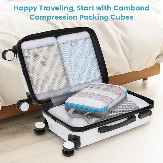 Cambond See Through Mesh Compression Packing Cubes - Image 9