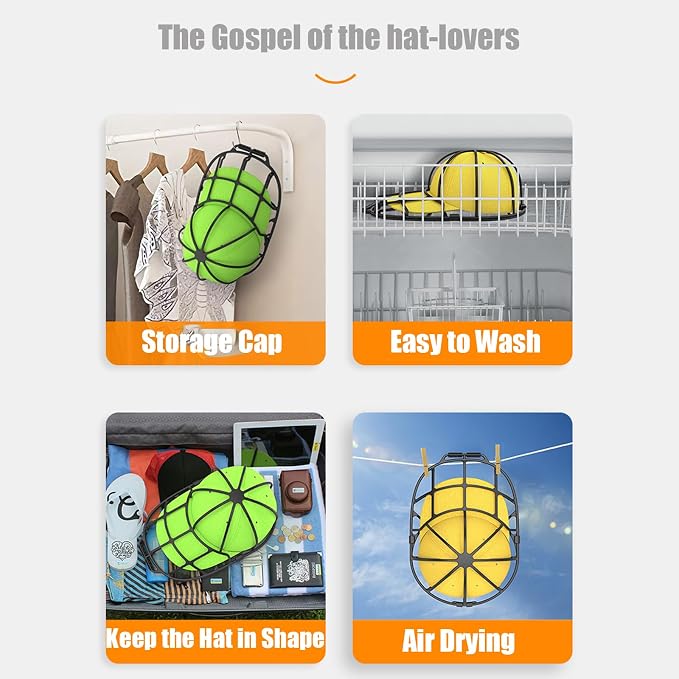 Hat Washer Cage for Washing Machine - Image 2