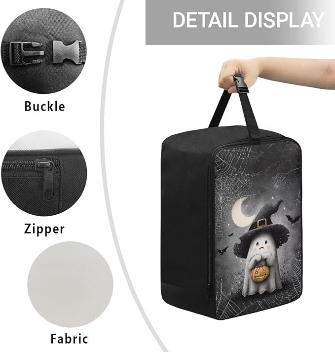 Steamer Storage Bag Halloween Ghost Travel Pouch - Image 5