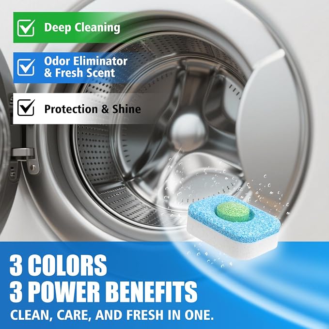 Washing Machine Cleaner Tablets - Image 2